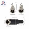 DC Female Male Power Plug 5.5mm X 2.1mm Male Female Jack Socket Adapter Connectors Set For DIY Projects Connector