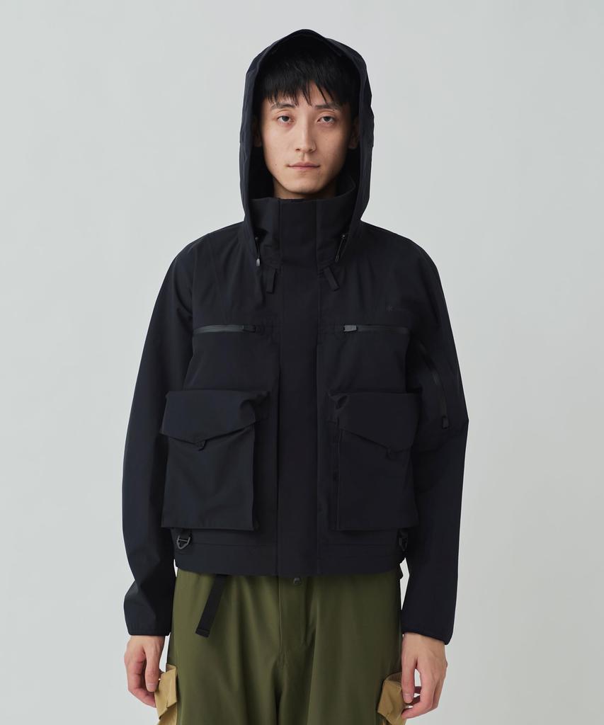 Snow Peak Toned Trout 3L Wading Jacket size perfect for outdoor and Cap, LBLACKTT2510-JK01, camping, activities, festivals.