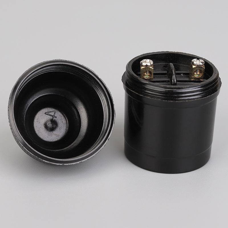 E27 Ceiling Pendant Screw-in Lamp Holder for Surface or Flush-Mounted Installation