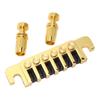Guitar Bridge Tailpiece Reversible Wrap Around Saddle Bridge Stop Tailpiece for LP EPI Style