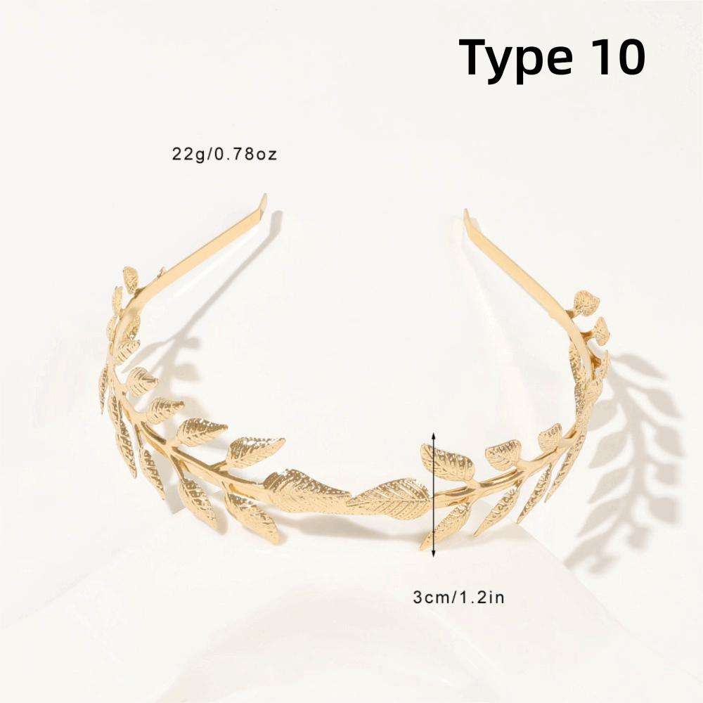Korean Style Bridal Headpiece Comfort Fit Headwear Retro Hair Crown Wedding Party