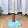 19'' Cat post for scratching Climbing Shelf Tree Sisal Rope Wrapped Scratcher Scratch Kittens Adult