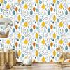 Scandinavian Leaves Wallpaper for Living Room and Bedroom 50x1000