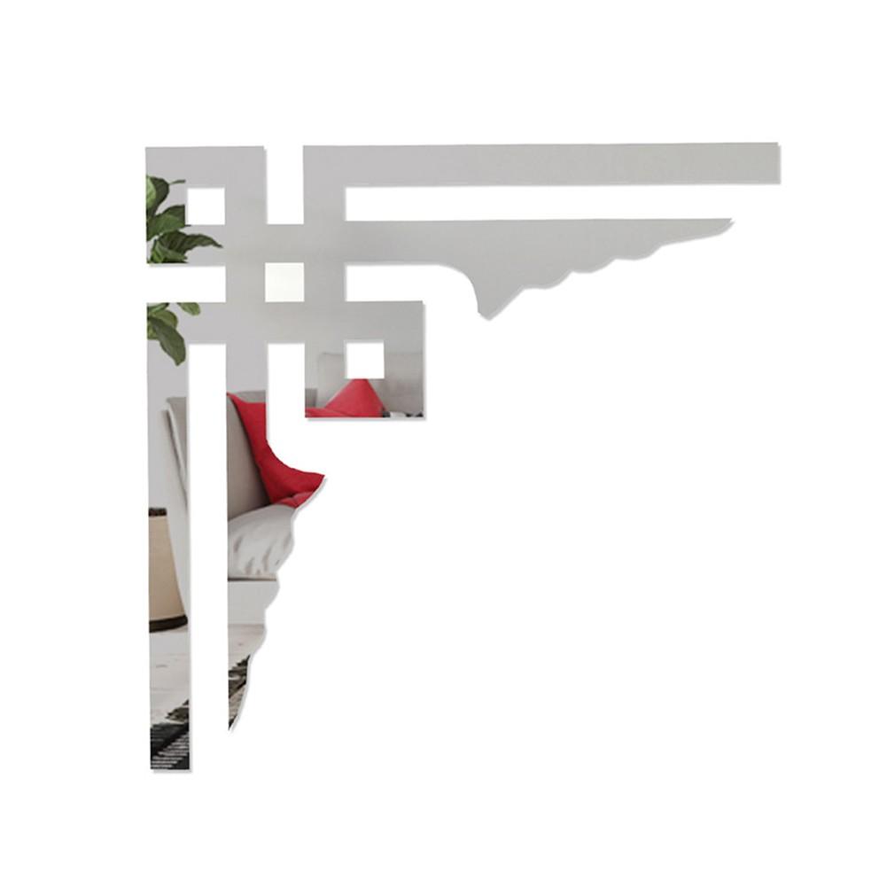 Acrylic Mirror Sticker Self-adhesive Sticker Wall Decor