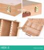Shuangfeng HX-3 Rounded Corner Oil Painting Box - SF-700 Walnut & Paulownia Portable Sketch Box