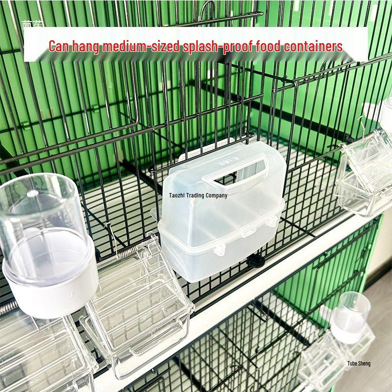 Large Breeding Cage for Budgerigar, Canary, Goldfinch, Grey Swallow, and Hibiscus Birds