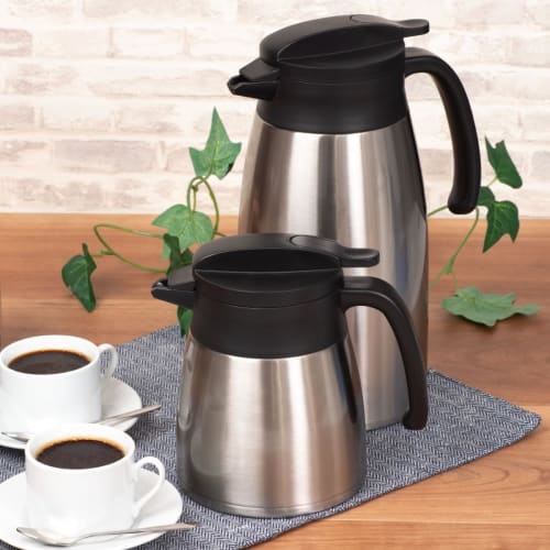 Atlas 2.5L Insulated Water Pot with Pressure Relief Valve, Ultra-Lightweight, Energy-Saving, Wide-Mouth, Tabletop Stainless Steel Thermos, Double-Laye