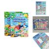 Baby English Learning Book With Sound For Infants Early Education Toy