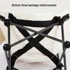 Portable Folding Camping Chair with Storage for Outdoor Beach and Fishing