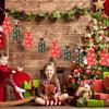 50pcs Christmas Candy Bags Santa Cookie Biscuit Packaging Bag  Home Gift Rebate Decoration For New Year Christmas Gifts
