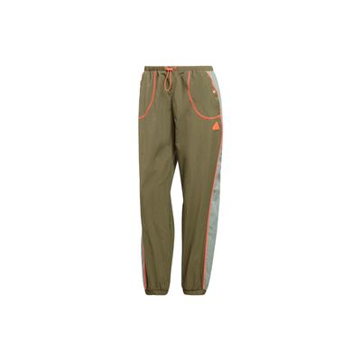 Heben Sie Ihren Geist Low-Rise Color Block Retro Sport Freizeithose Damen Unterteile Rock-Olivgrün IP3738