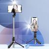 Bluetooth Selfie Stick with Fill Light & Tripod Stand for Live Streaming