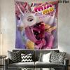 Mia  Wall Hanging Printed Fabric Blanket Decorative Tapestries for Bedroom Living Room Home Decor