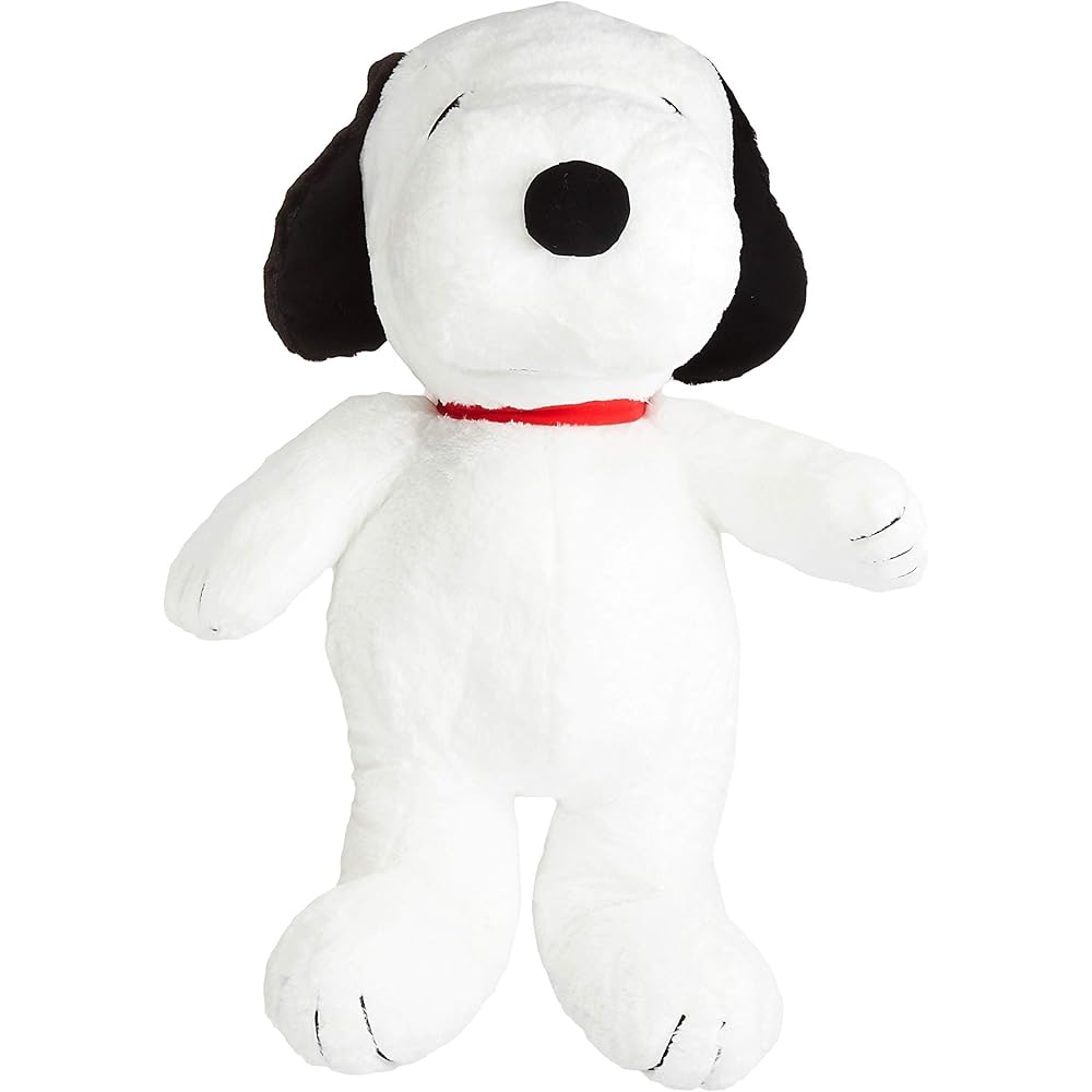 Nakajima Corporation Peanuts Snoopy Hugging Plush Toy 2L Size Black 077394-15