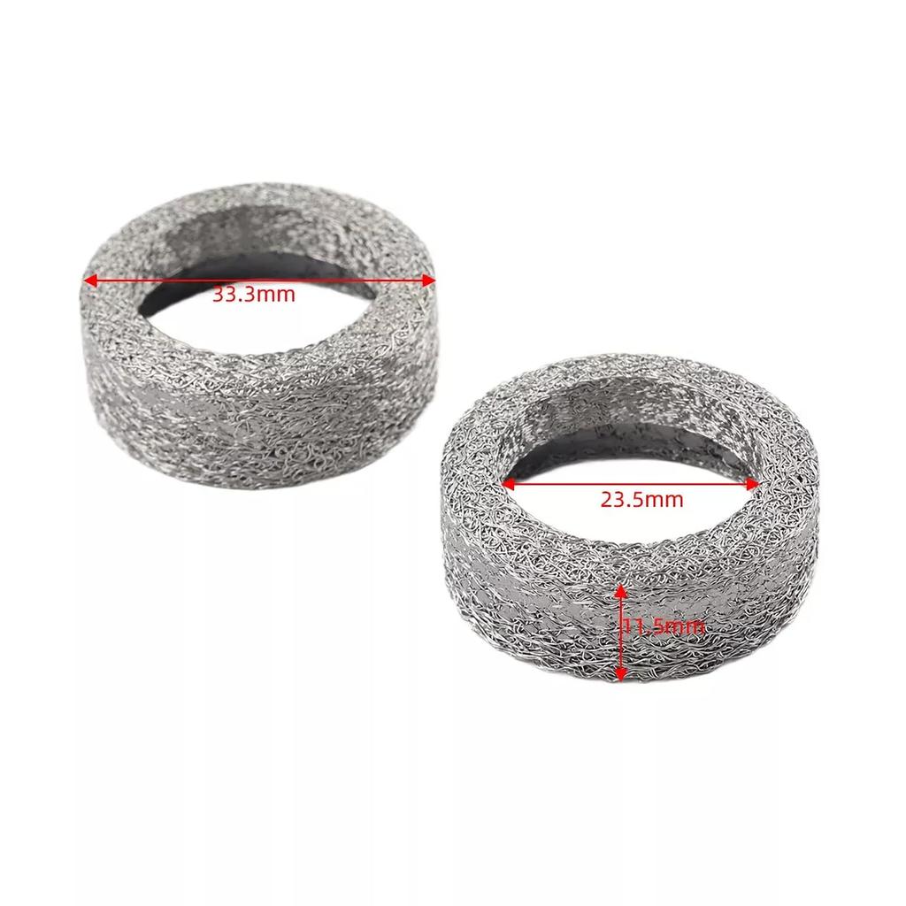 SCGEHA Harley Exhaust Interconnect Gasket 65927-00 (for 2016 Sportster models) - 2-Pack