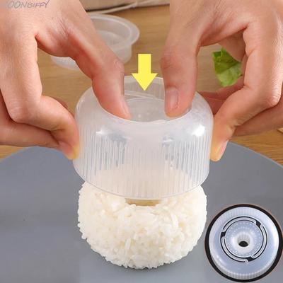 Reisbällchenform, Donut, rund, antihaftbeschichtet, Sushi-Maker, DIY, einfache Reisbällchenpresse, Formwerkzeuge, Kinder-Bento-Set, Küchenzubehör
