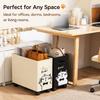 Slim Laundry Basket with Wheels Rolling Oxford Fabric Clothes Hamper Collapsible Storage Bin Toy Organizer for Narrow Space