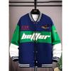 Mens Lightweight Hooded Baseball Jacket Casual Outerwear Young Adults