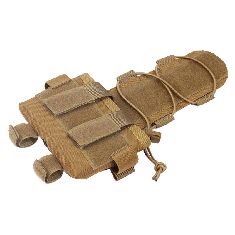Tactical Helmet Battery Pouch MK2 Helmet Battery Pack Helmet Counterweight Pack Helmet Accessory For Airsoft Hunting Outdoor