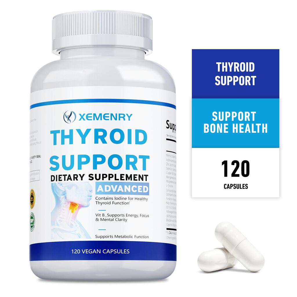 Thyroid Support - lodine, L-Tyrosine - Metabolism, Weight Loss