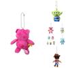 Soft And Cuddly Toy Bass Lightyear Woody Strawberry Bear Three-eyed Monster Plush Decor