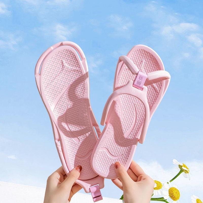 Reise Tragbare Faltbare Hausschuhe Neu Herren und Damen Geschäftsreise Spezial Badezimmer Kann Gebadet Werden Rutschfest Reise Strand Sandalen
