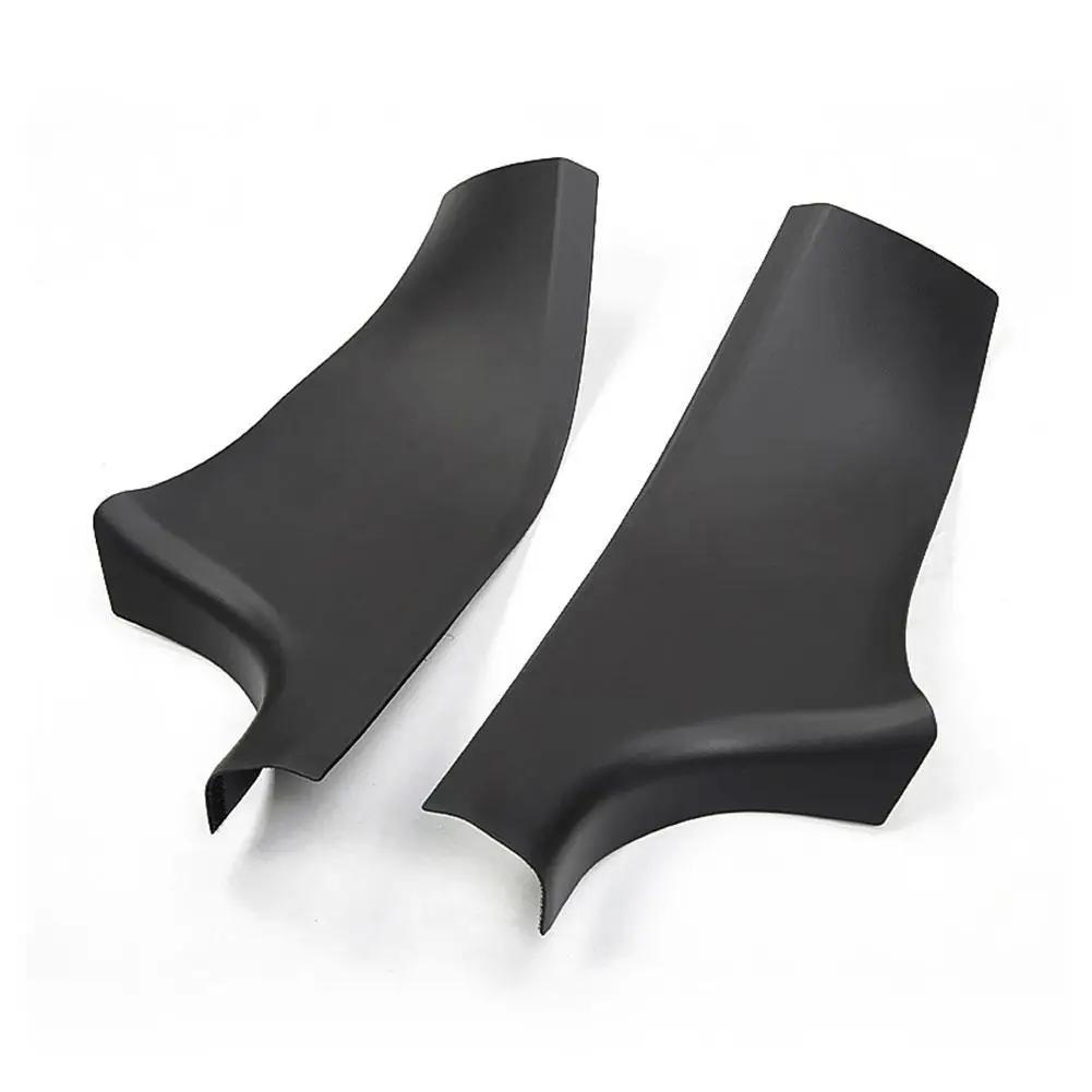 

Для Tesla Model Y ABS задняя дверь порог протектор скол внутренняя наклейка дверь внешняя и крышка наклейка пластина порог 2 шт порог J2e0