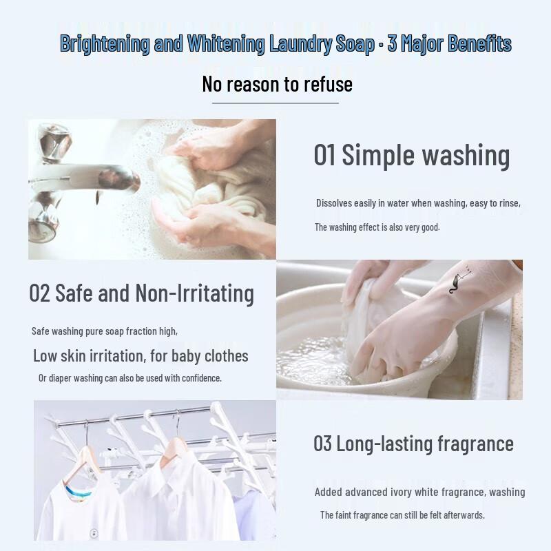 Gentle Whitening Laundry Soap