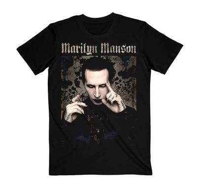 Apontando Marilyn Manson Tour 2025 Presentes para Fãs Unissex Camiseta Unissex