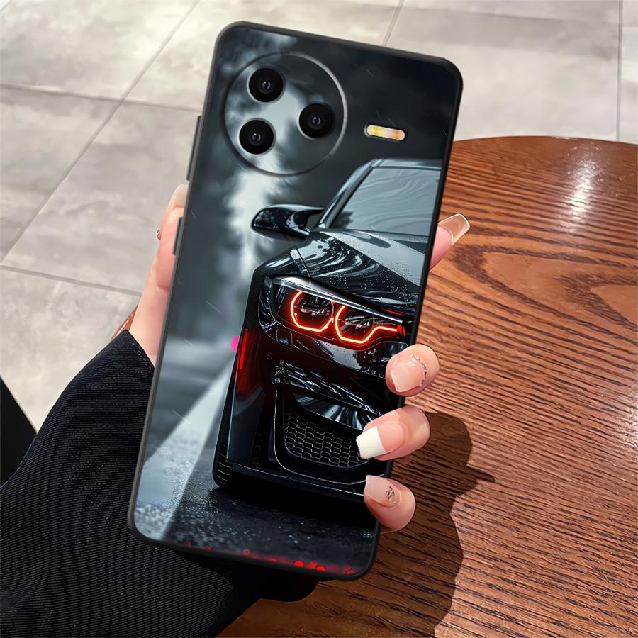 Funda Phone Cover Case for Xiaomi Mi 14 11 13 Lite 10T 12 11T 12X 12T Pro Cool Car Lights
