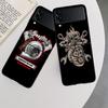 Car Parts Auto Mechanic Phone Case For Samsung Z Flip 7 6 5G Galaxy Z Flip 5 4 3 Black Hard Cell Cover Luxury PC Shell Coque