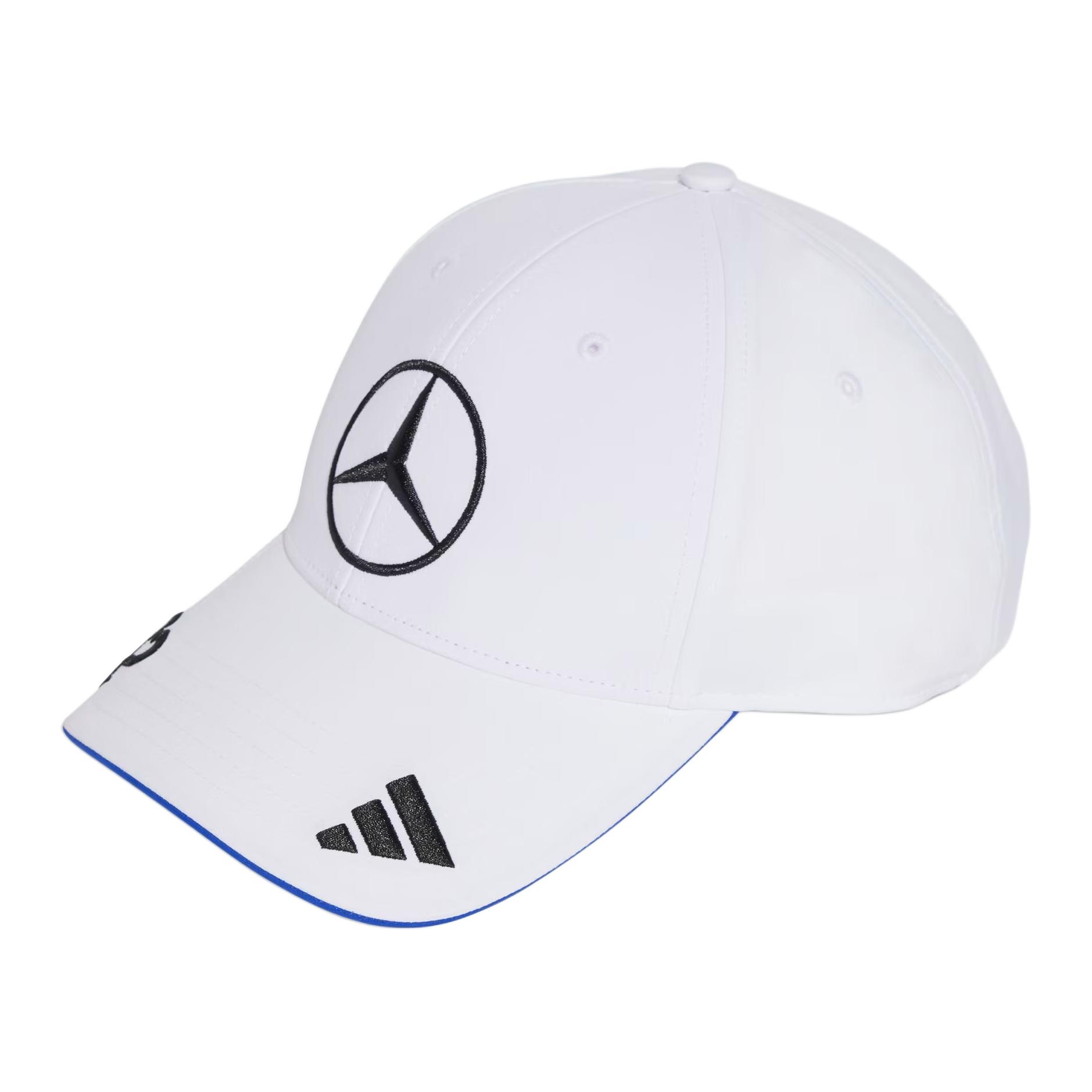 Adidas Recycled Polyester Baseball Caps Unisex White JZ6711 F