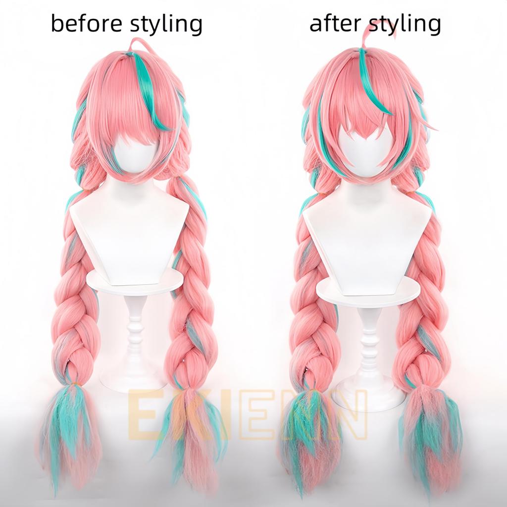 ekienn Genshin Impact Nata Series Varesa Cosplay Wig, Heat-Resistant, Anime Costume, Halloween, Party, Event, Costume, Wig, Disguise, Party, Event