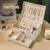 Three-Layer Acrylic Jewelry Box with Anti-Oxidation and Large Capacity Storage for Rings