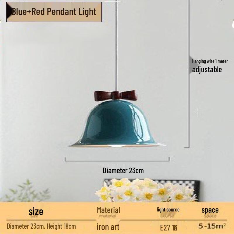 Oeny Elegant Nordic Bowknot Pendant Light