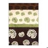 Chocolate Green Floral Pattern Rug 160x230