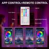 1M Led Lights 5050 for Room Music Sync Multicolor RGB 5V Led Strip Lights Flexible Ribbon for Party Bedroom Decor TV Backlights