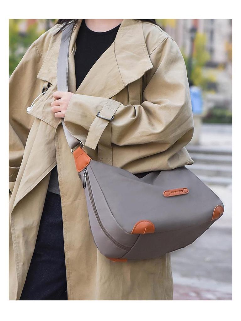 Trendy Women's Oxford Cloth Crossbody Shoulder Tote Bag