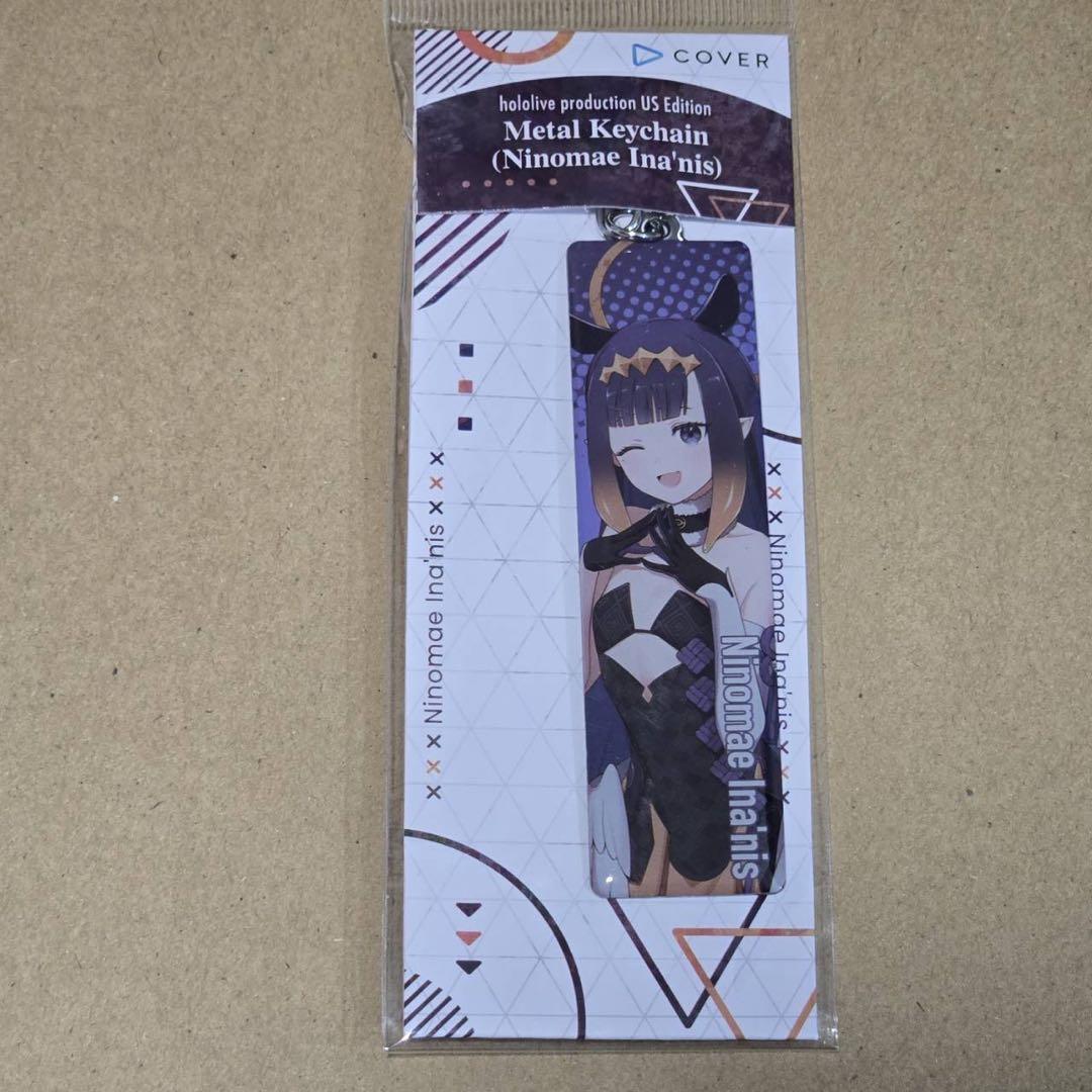 

[USED] Hololive EN Anime Expo venue limited metal keychain Ichiinanisu