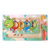 Magnetic Wooden Number Maze: Children's Color Sorting & Counting Board for Early Education and Logical Thinking