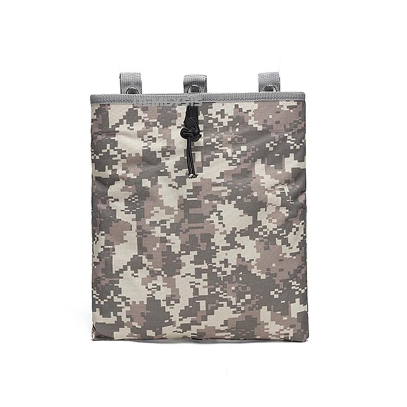 Tactical Molle Dump Magazine Pouch Outdoor Shooting Hunting Recovery Waist Bags Mag Drop Pouches