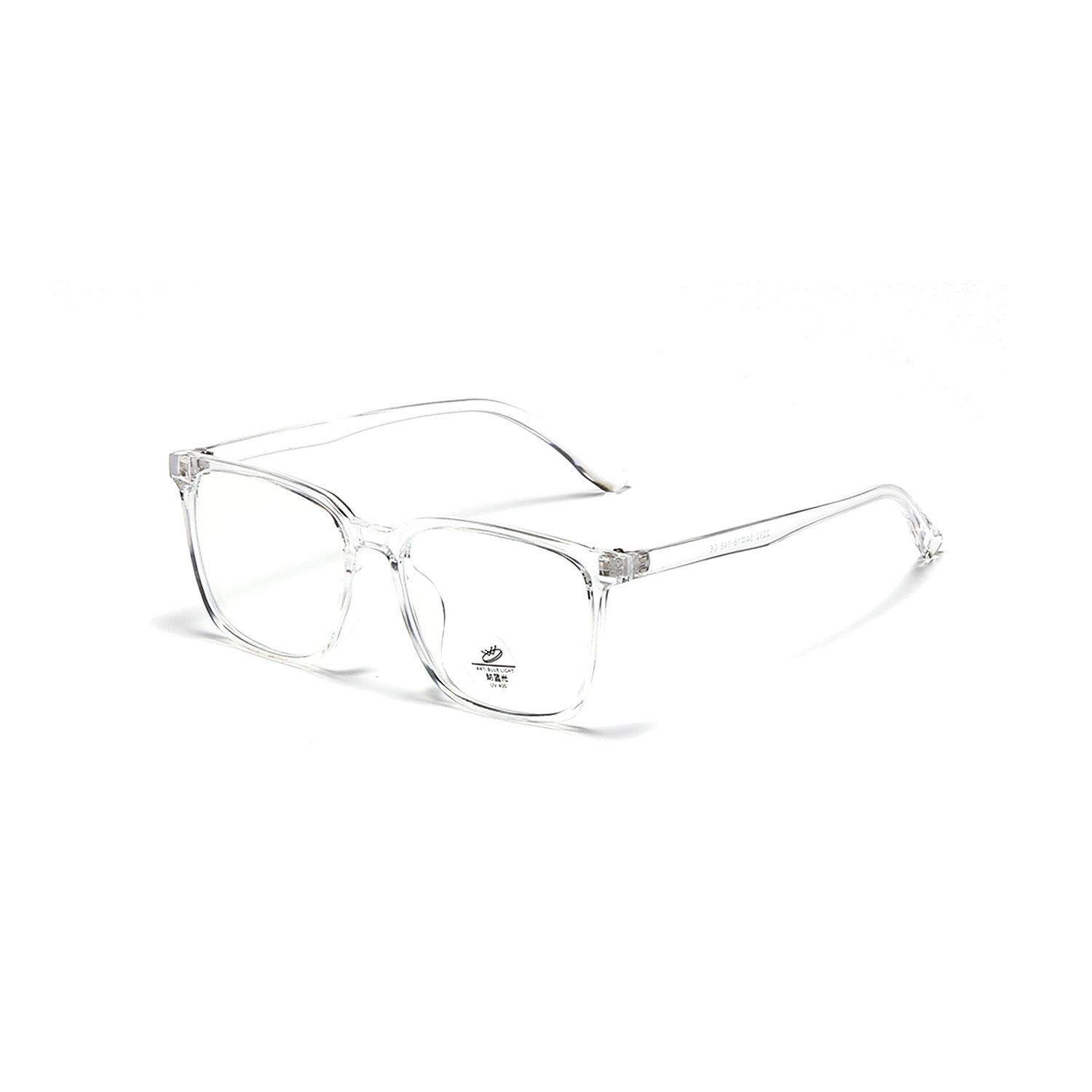 

Квадратные очки Женские Большая оправа Литературные плоские очки Мужские Прямая поставка прозрачный