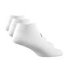 Adidas Training Wear Cushioned 3 Pairs Japan Size L Low-Cut Socks, (FXI60) Men's White/White/White (DZ9384) (Free Size)