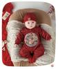 Baby Boy Chinese Style Festive Romper - Spring/Autumn Full Moon Outfit #5663