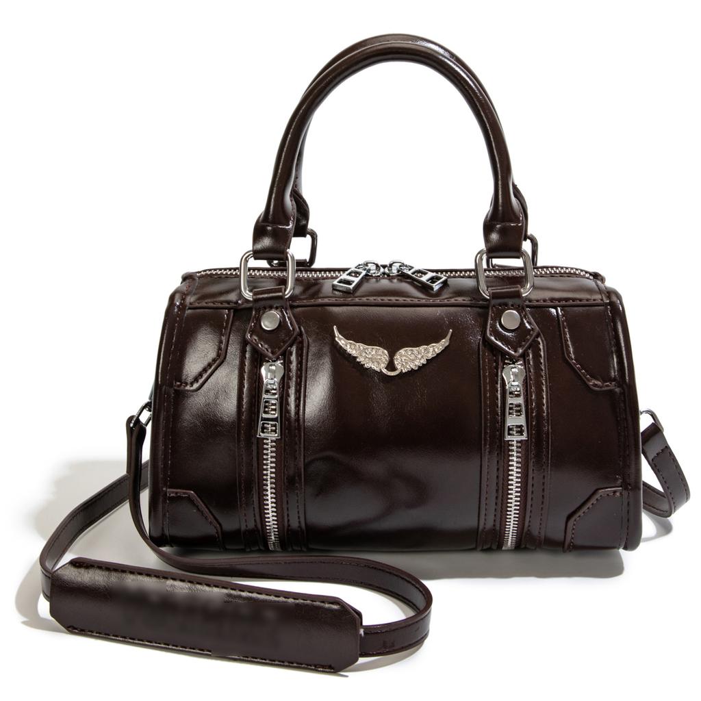 New Niche Crossbody Shoulder Bag Versatile and Fashionable Women's Commuting Large Capacity Willow Nail Wing Bag