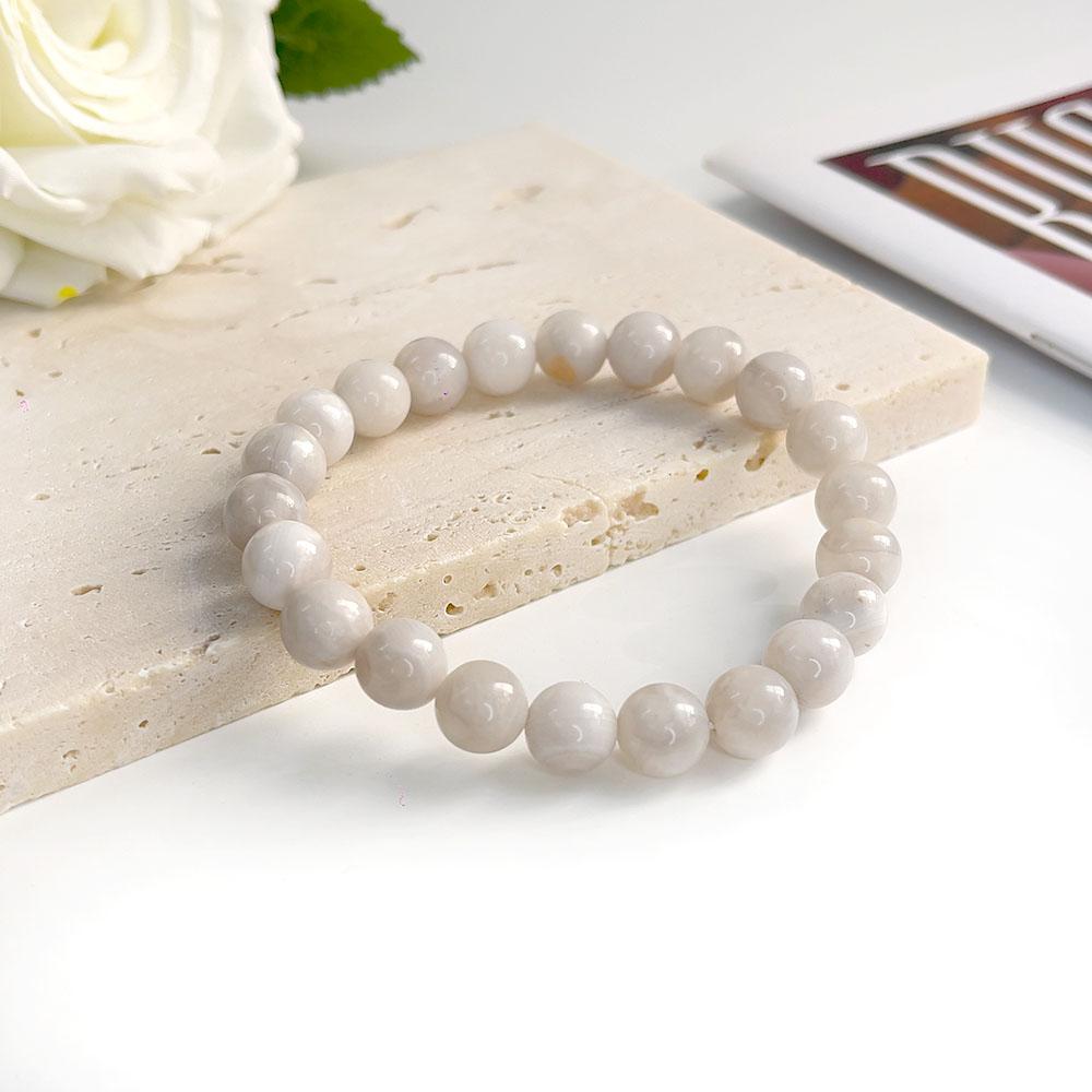 Wholesale 8 Mm Charm Beaded Bracelet Natural Stone Bracelet Crystal Bracelet Natural Stone Beaded Bracelet