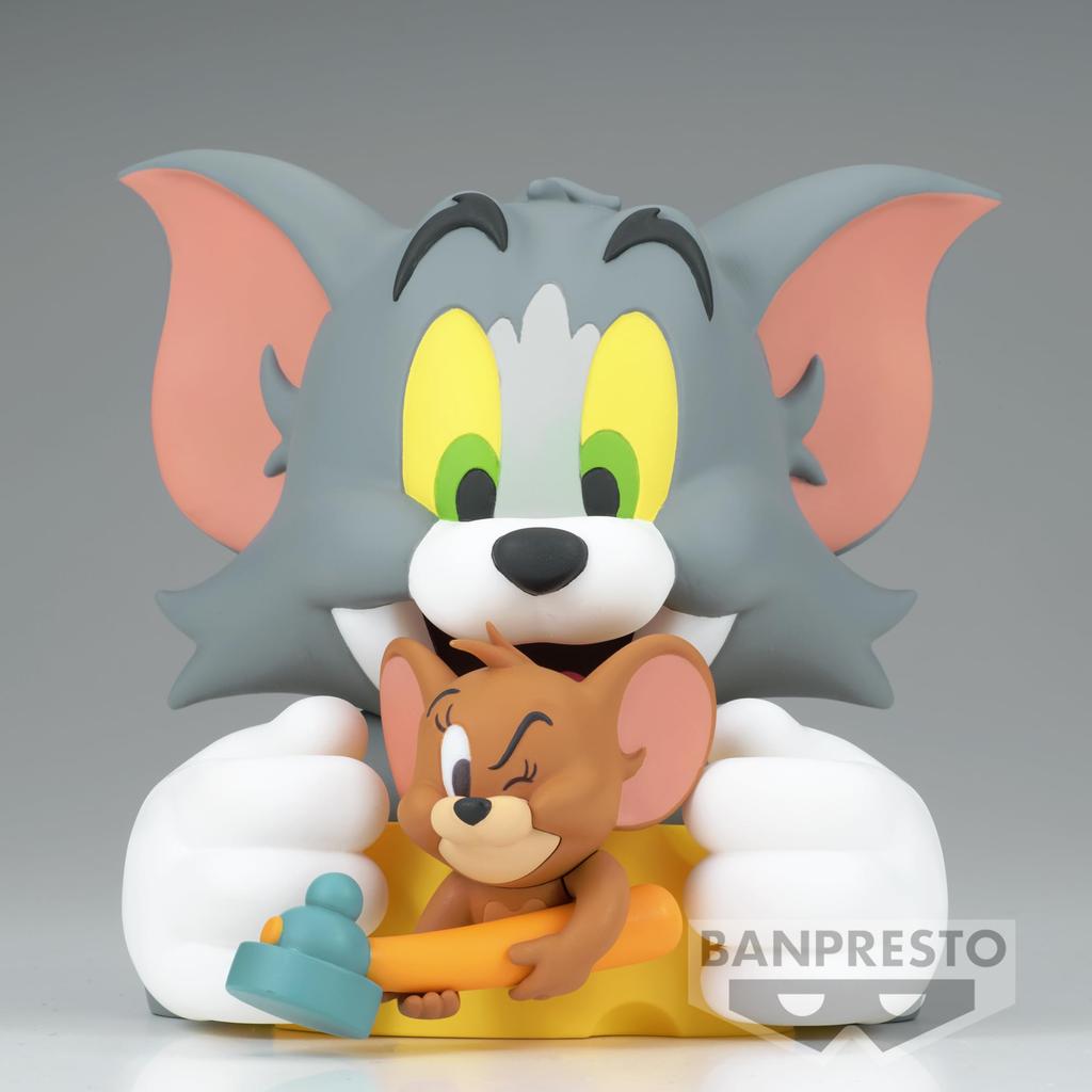 Banpresto BP89684P BP89684P Soft Vinyl Action Figure Soft Vinyl Vol.3 13cm Multicolor Collectible Figure Perfect for Tom and Jerry Fans