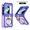 Wireless Charging Case For Samsung Galaxy Z Flip 5 Flip5 Clear Soft Cover For Samsung ZFlip5 Z Flip5 Funda Case Protective Coque