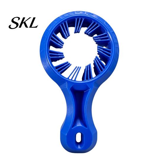 Portable Bottle Lid Gripper Multifunctional Opener, with Anti-Slip Grip, Labor-Saving Cap Space Saving Kitchen Gadget Wrench, Multi-tooth Jar