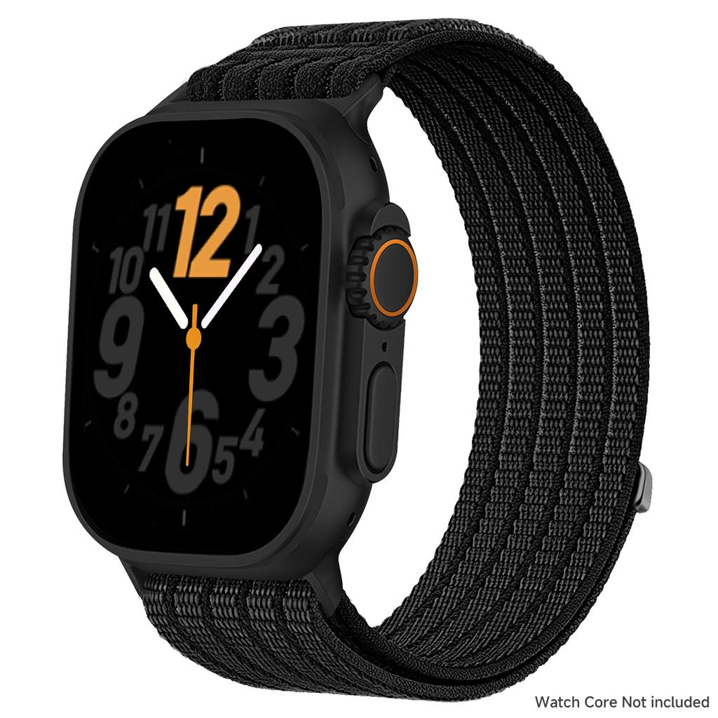 Geflochtenes Nylonarmband für Apple Watch Band Ultra 3 2 49mm 45mm 42mm Armband Iwatch Serie 11 10 9 8 7 6 SE 5 4 38 46 41mm 44mm 40mm